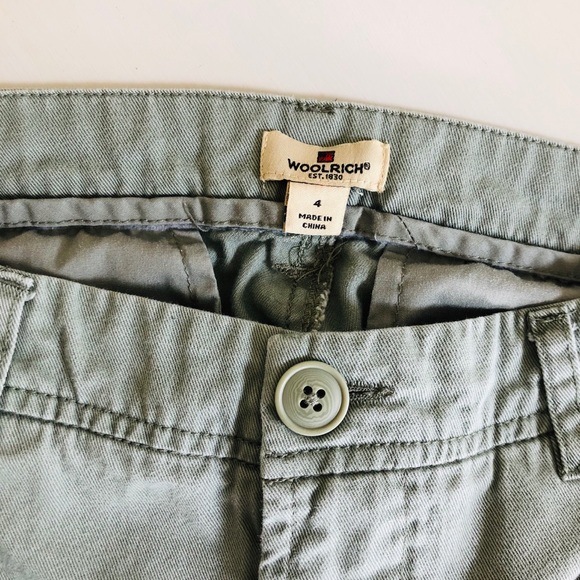 Woolrich Green Cropped Pants - Picture 5 of 5